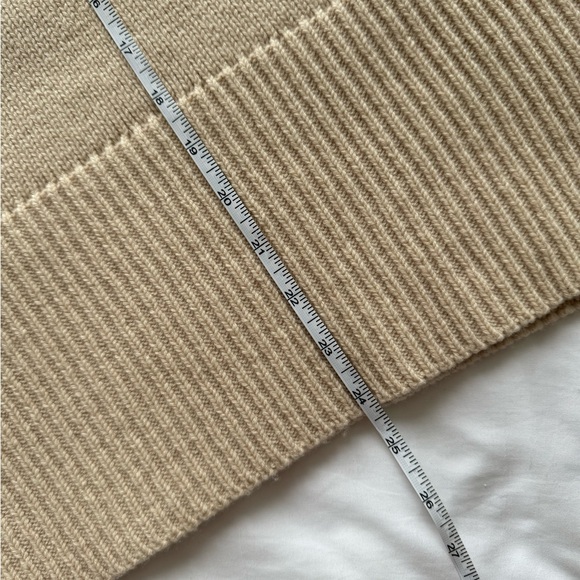 Rosaé Paris Le Sablons Sweater, Beige, Size 2 - Picture 12 of 14